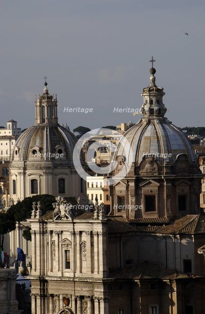Church of Santi Luca e Martina, Rome, Italy, 2009.  Creator: LTL.