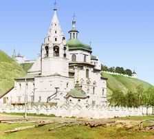 Church of the Holy Mother of God (from other side), Tobolsk, 1912. Creator: Sergey Mikhaylovich Prokudin-Gorsky