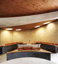 Church of the Holy Family, 1 Cuddedson Way, Blackbird Leys, Oxford, Oxfordshire, c2012. Artist: James O Davies