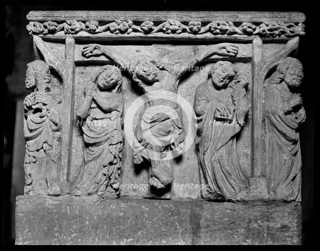 Church Of The Holy Rood, Shilton, West Oxfordshire, Oxfordshire, England, 1940-1949. Creator: Ethel Booty.