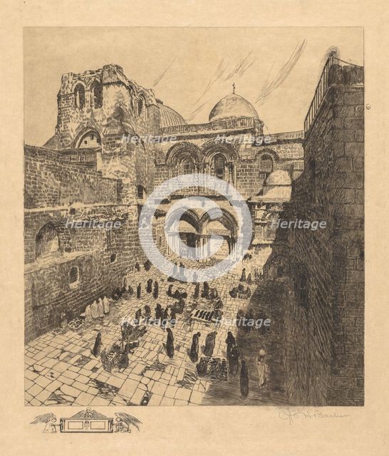 Church of the Holy Sepulchre, Jerusalem. Creator: Otto H. Bacher (American, 1856-1909).