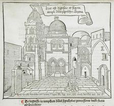 Church of the Holy Sepulchre, published 1486. Creator: Erhard Reuwich