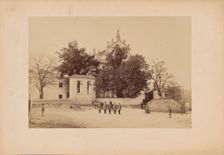 Church of the Holy Trinity and Tinitarian Monastery - general view, Kamianets-Podilskyi, 1890-1900. Creator: Unknown