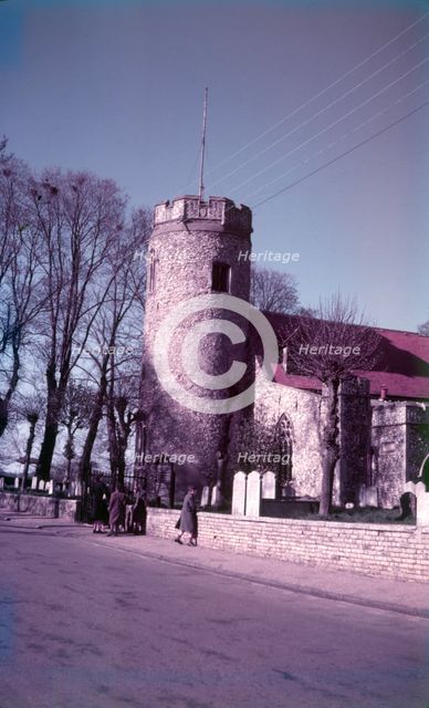 Church of the Holy Trinity, Bungay, Suffolk, c1955. Creator: Arthur Charles Kirby Ware.