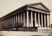 Church of the Madeleine, Paris, between 1860 and 1870. Creator: Edouard Baldus