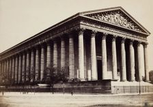 Church of the Madeleine, Paris, between 1860 and 1870. Creator: Edouard Baldus