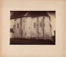 Church of the Nativity of the Blessed Virgin Mary, general view from the south, Lapczyca, 1895-1900 Creator: Stanislaw Tomkowicz