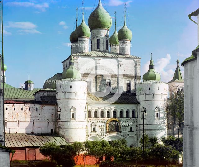 Church of the Resurrection of Christ, in the Kremlin, Rostov Velikii, 1911. Creator: Sergey Mikhaylovich Prokudin-Gorsky.