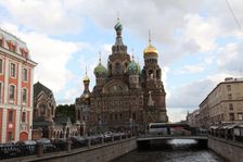 Church of the Saviour on Blood, St Petersburg, Russia, 2011. Creator: Sheldon Marshall