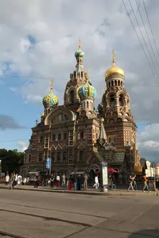 Church of the Saviour on Blood, St Petersburg, Russia, 2011. Creator: Sheldon Marshall