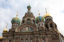 Church of the Saviour on Blood, St Petersburg, Russia, 2011. Creator: Sheldon Marshall