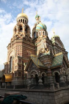 Church of the Saviour on Blood, St Petersburg, Russia, 2011. Creator: Sheldon Marshall