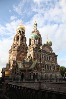 Church of the Saviour on Blood, St Petersburg, Russia, 2011. Creator: Sheldon Marshall