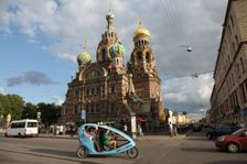 Church of the Saviour on Blood, St Petersburg, Russia, 2011. Creator: Sheldon Marshall