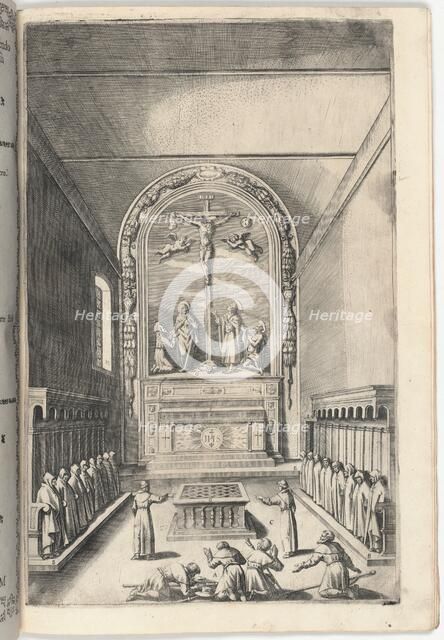 Church of the Stigmata (Chiesa delle Stimmate) [plate M], 1612. Creator: Jacopo Ligozzi.