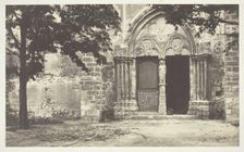 Church of Villeneuve le Comte, Seine-et-Marne (Eglise de Villeneuve le Comte, Seine-et-Marne), 1862. Creator: Charles Marville