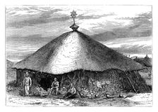 Church at Magdala, with Theodore's grave Ethiopia, c1868 (late 19th century)
