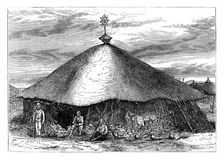 Church at Magdala, with Theodore's grave Ethiopia, c1868 (late 19th century)