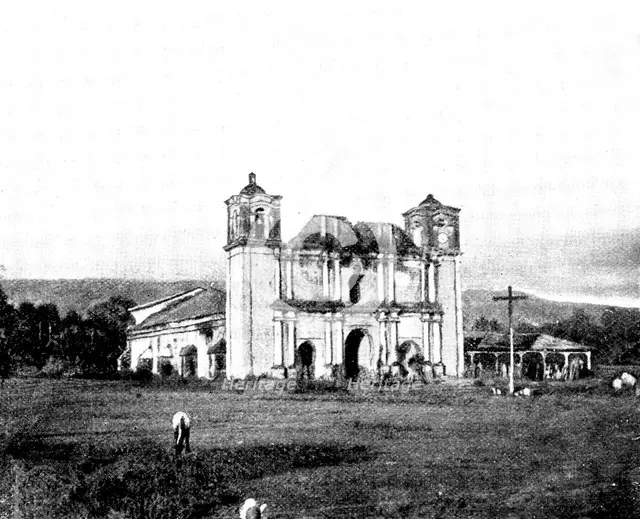 Church at Corinto, Nicaragua, 1895. Creator: W. W. Williams.