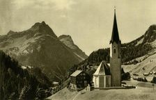 Church at Schröcken, Bregenzerwald, Austria, c1935. Creator: Unknown