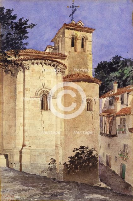 Church at Segovia, Spain, 1920. Creator: Cass Gilbert.