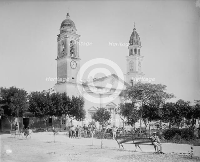 Church at Tampico, The, between 1880 and 1897. Creator: William H. Jackson.