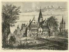 Church and Tower of the Temple, Paris 1890. Creator: Unknown