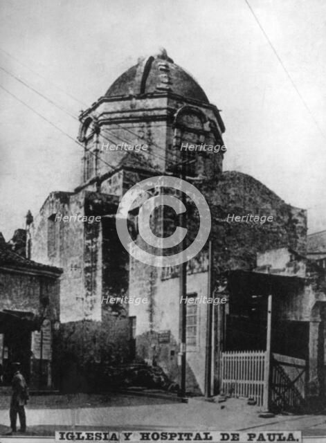 Church and Hospital Paula, (1664), 1920s. Artist: Unknown