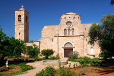 Church and Monastery, North Cyprus. Creator: Peter Thompson
