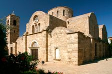 Church and Monastery, North Cyprus. Creator: Peter Thompson
