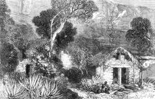 Church and shrine of St. Romanus, Barra-Kat, near Senafe, 1868. Creator: Unknown