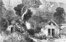 Church and shrine of St. Romanus, Barra-Kat, near Senafe, 1868. Creator: Unknown