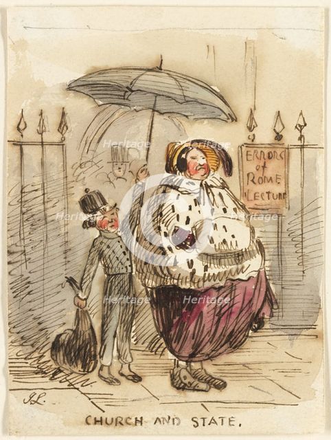 Church and State, n.d. Creator: John Leech.