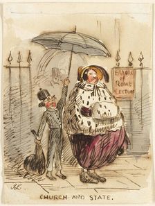 Church and State, n.d. Creator: John Leech