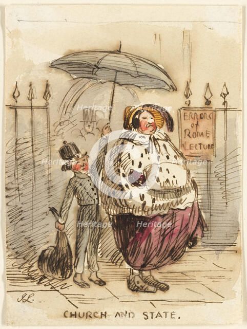 Church and State, n.d. Creator: John Leech.