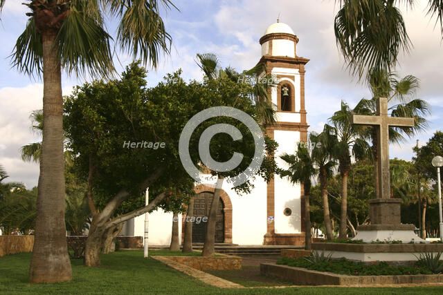 Church, Antigua, Fuerteventura, Canary Islands.