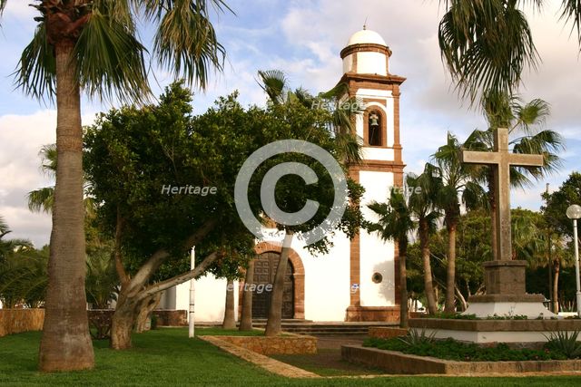 Church, Antigua, Fuerteventura, Canary Islands. Creator: Peter Thompson.