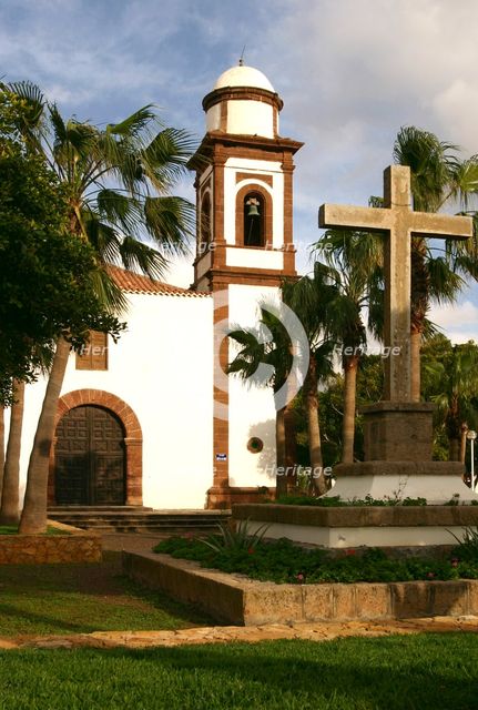 Church, Antigua, Fuerteventura, Canary Islands. Creator: Peter Thompson.