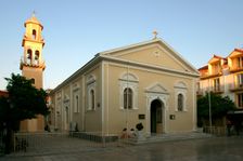 Church, Argostoli, Kefalonia, Greece. Creator: Peter Thompson