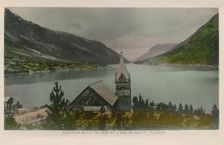 Church Built in 1898 at Lake Bennett, Alaska c1910