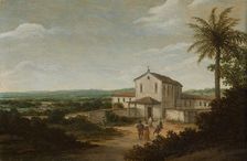 Church Building in Brazil, 1675-1680. Creator: Frans Post