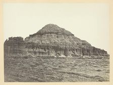 Church Buttes, Near Fort Bridger, Wyoming Territory, 1868/69. Creator: Andrew Joseph Russell