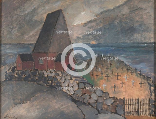 Church by the sea, 1926. Creator: Alvar Cawén.