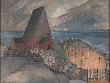 Church by the sea, 1926. Creator: Alvar Cawén