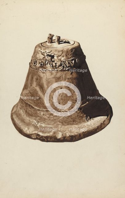 Church Bell, 1935/1942. Creator: Albritto Edward.