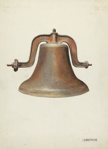 Church Bell, 1935/1942. Creator: L. B. Hartman