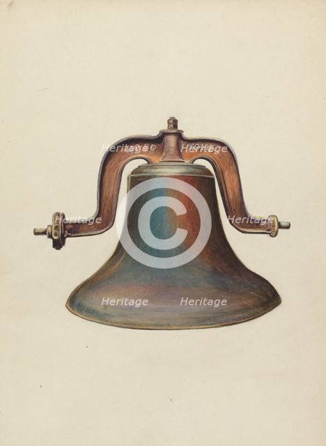 Church Bell, 1935/1942. Creator: Unknown.