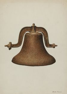 Church Bell, 1939. Creator: Edith Towner