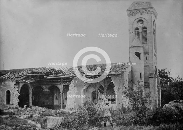 Church, Belleville, between c1915 and 1918. Creator: Bain News Service.