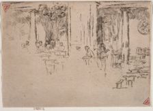 Church, Brussels. Creator: James McNeill Whistler (American, 1834-1903)